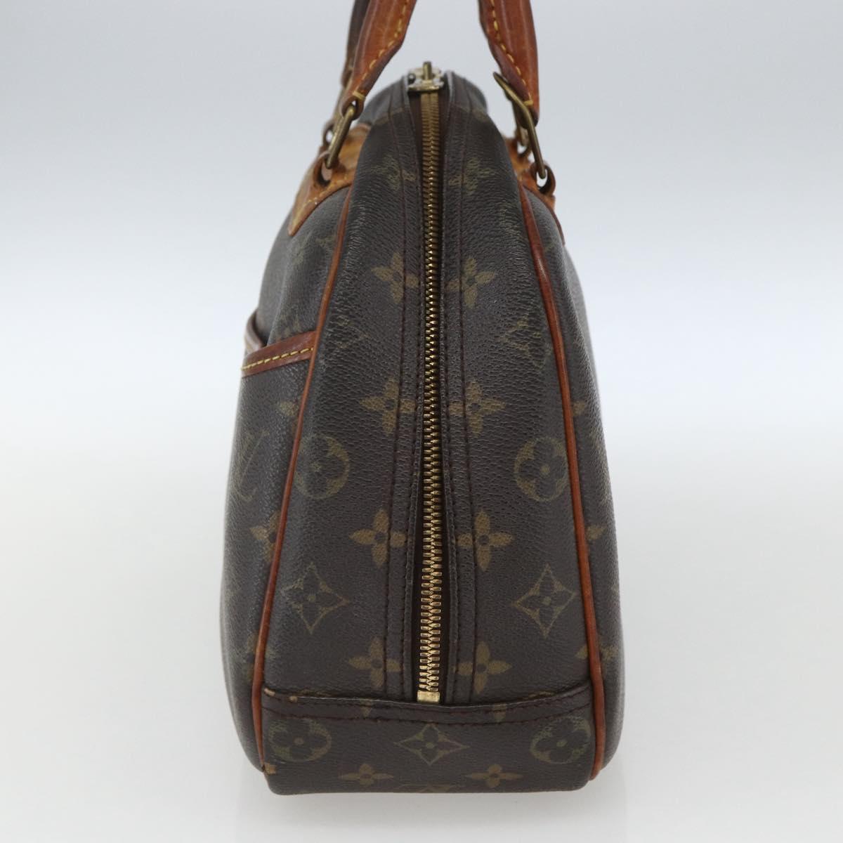 LOUIS VUITTON Monogram Trouville Hand Bag M42228 LV Auth 163069