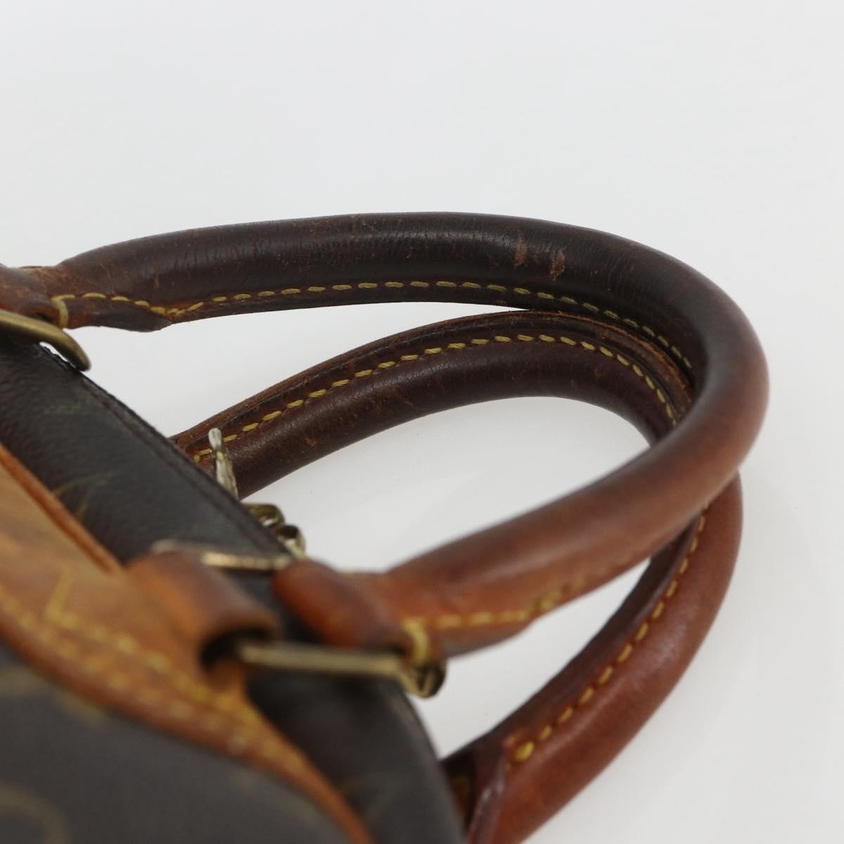 LOUIS VUITTON Monogram Trouville Hand Bag M42228 LV Auth 163069