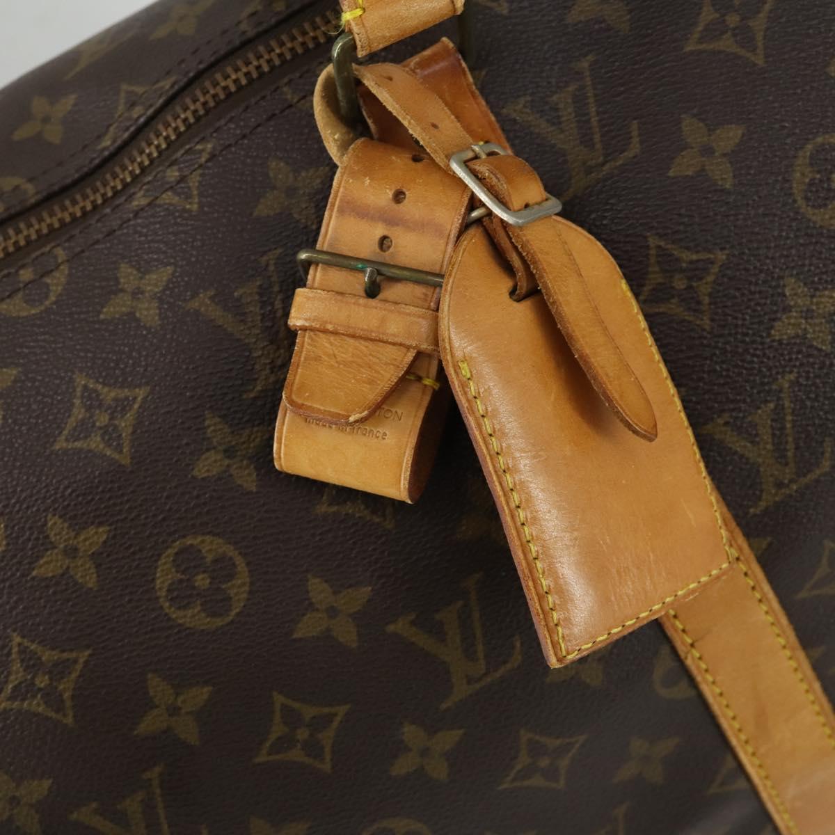 LOUIS VUITTON Monogram Keepall 50 Boston Bag M41426 LV Auth 163080