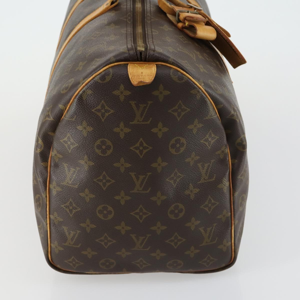 LOUIS VUITTON Monogram Keepall 50 Boston Bag M41426 LV Auth 163080