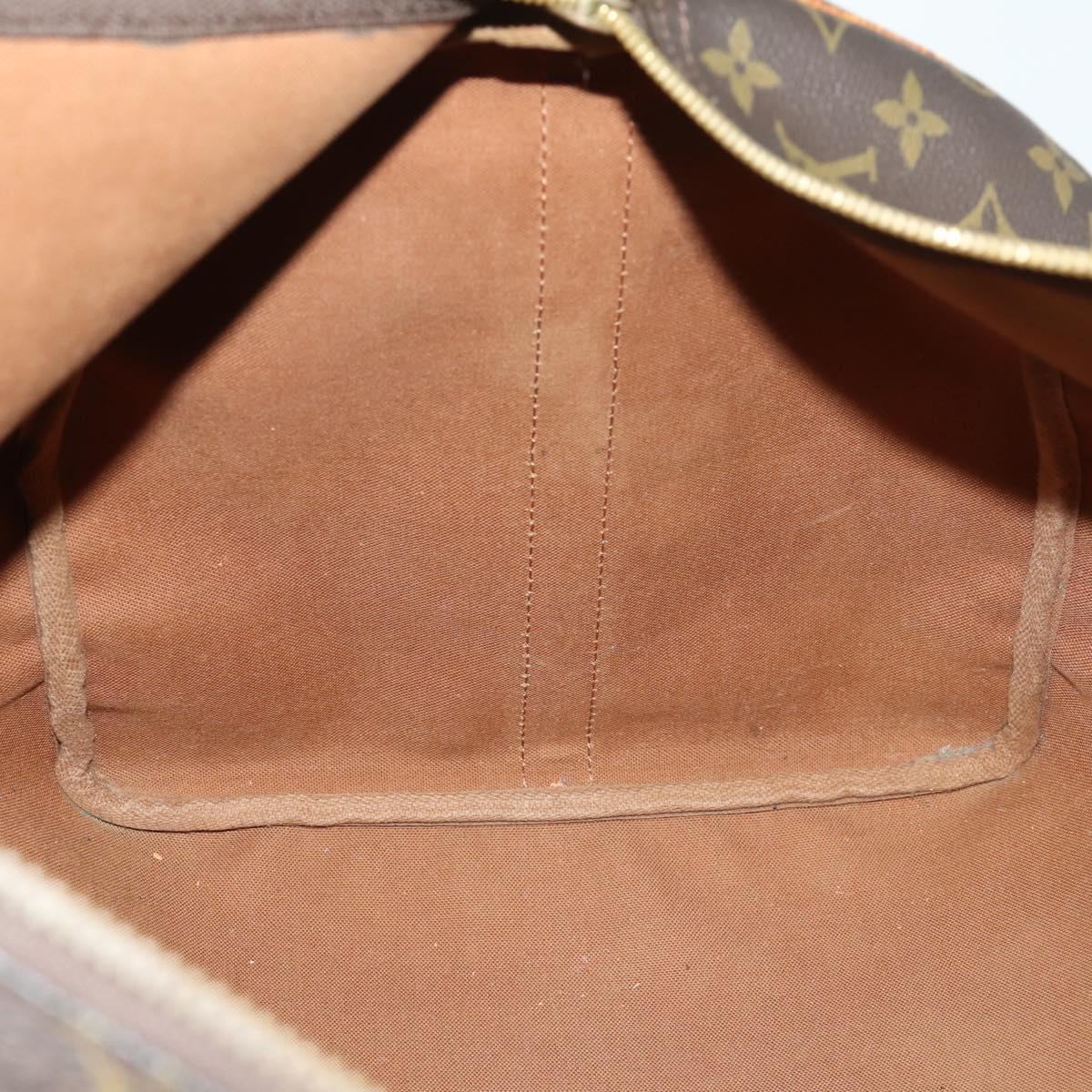 LOUIS VUITTON Monogram Keepall Bandouliere 55 Boston Bag M41414 LV Auth 163092