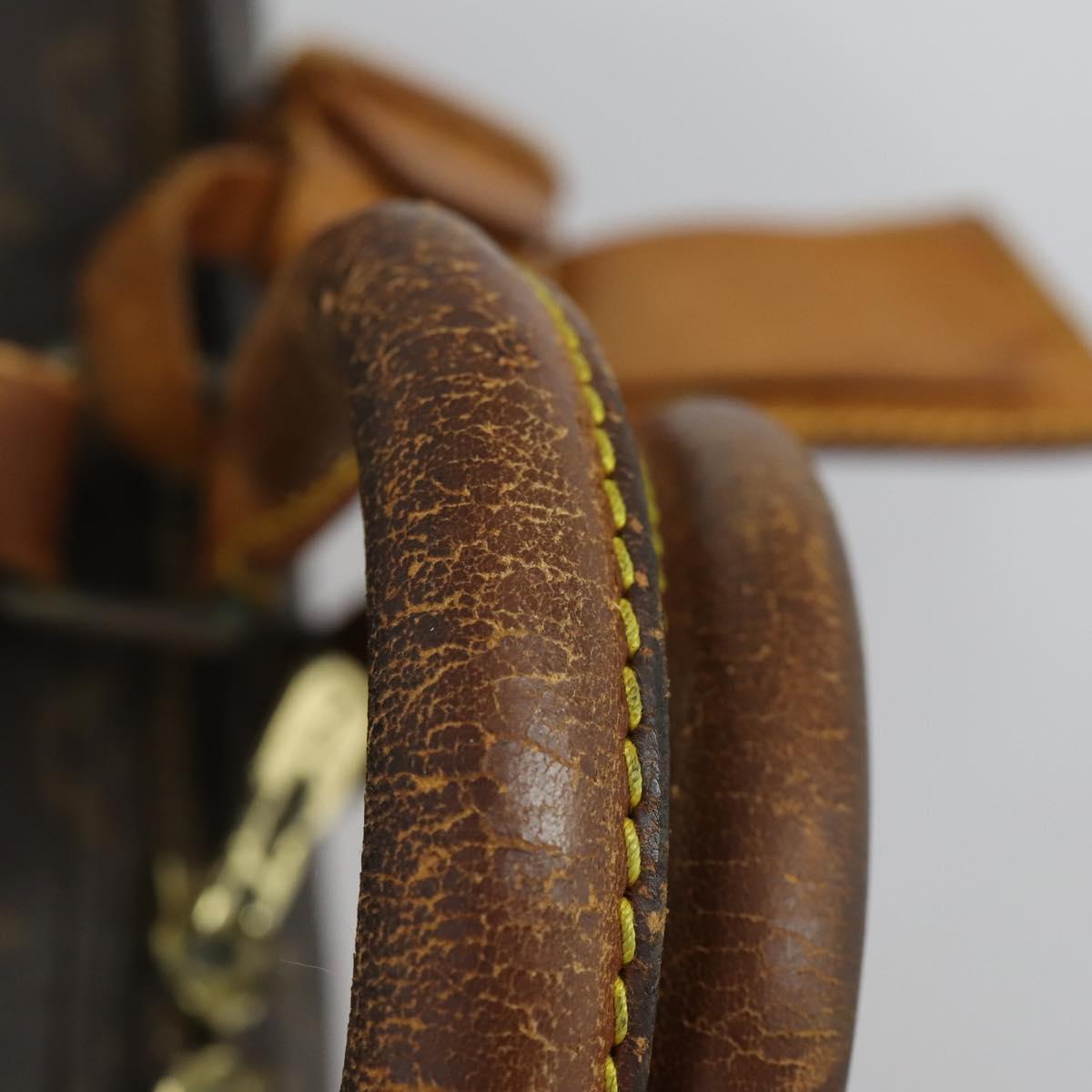 LOUIS VUITTON Monogram Keepall Bandouliere 55 Boston Bag M41414 LV Auth 163092