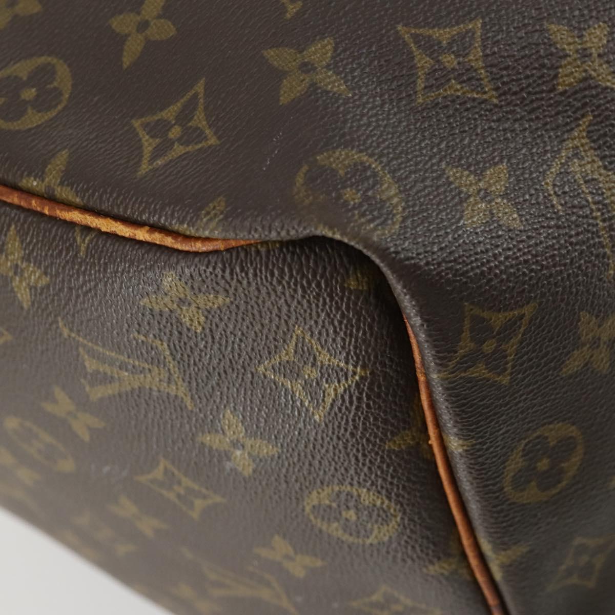 LOUIS VUITTON Monogram Keepall 50 Boston Bag M41426 LV Auth 163096