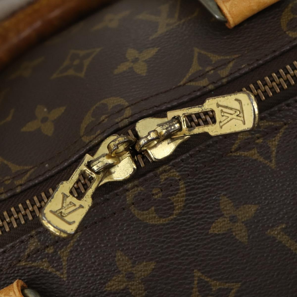 LOUIS VUITTON Monogram Keepall 50 Boston Bag M41426 LV Auth 163096