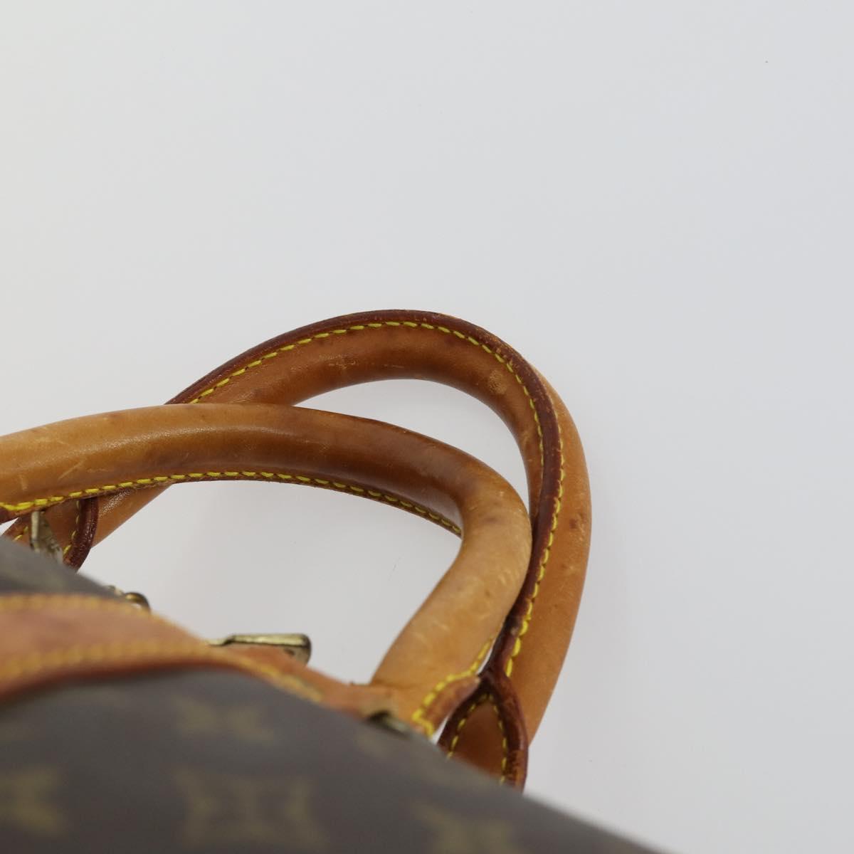 LOUIS VUITTON Monogram Keepall 55 Boston Bag M41424 LV Auth 163097