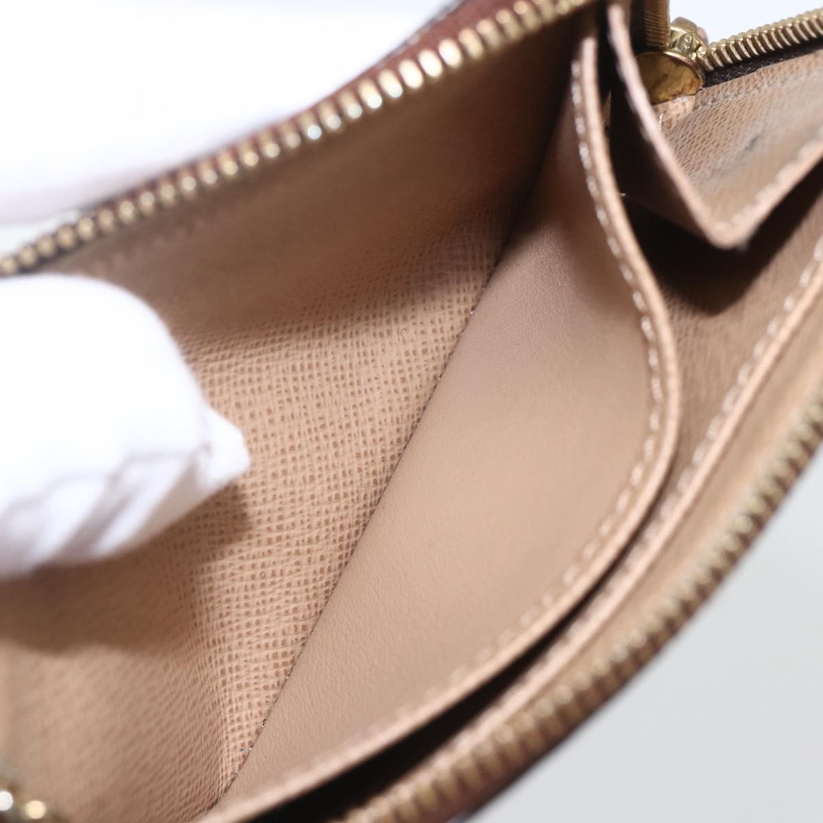 LOUIS VUITTON Monogram T & B Pochette Cle Compris M58025 LV Auth 163105