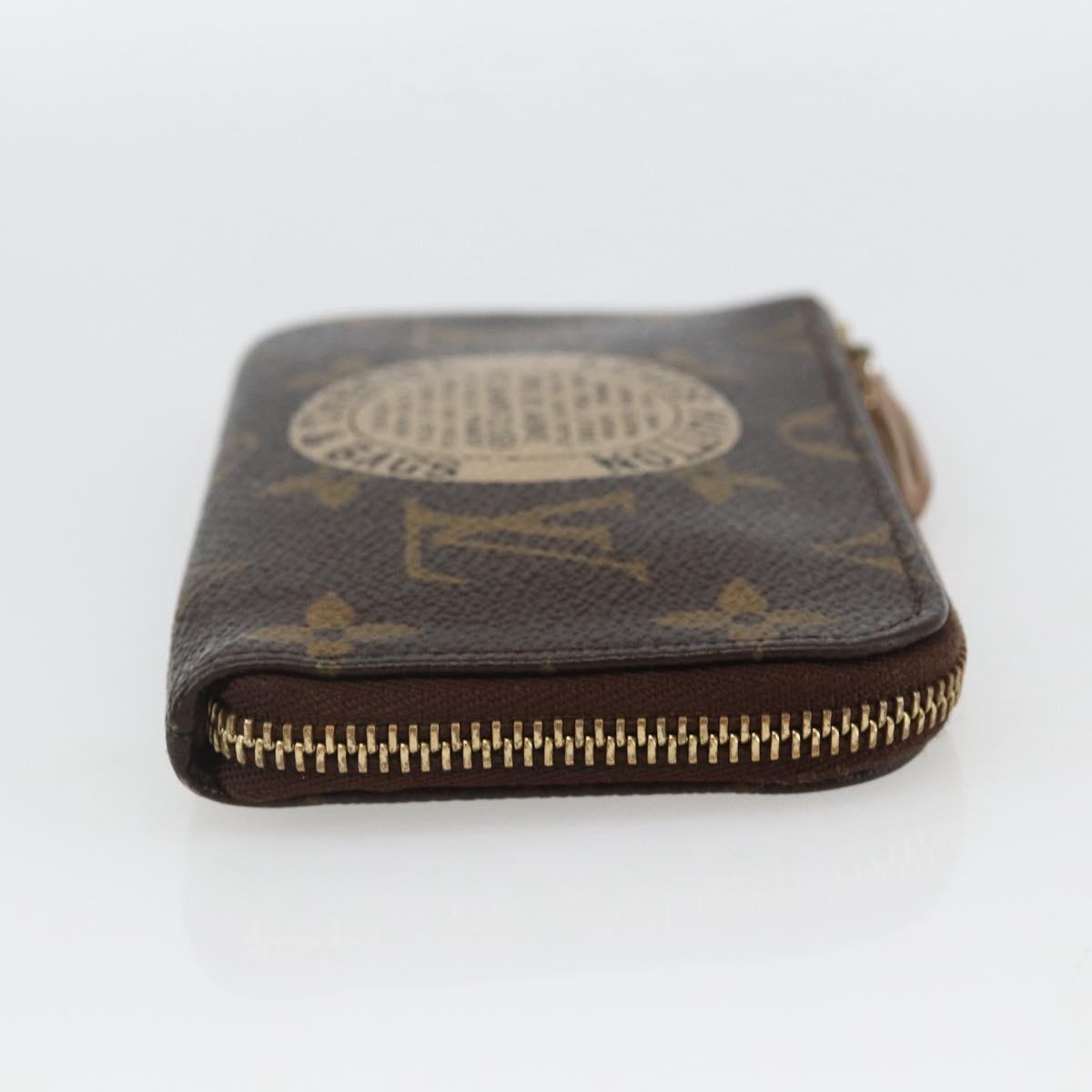 LOUIS VUITTON Monogram T & B Pochette Cle Compris M58025 LV Auth 163105