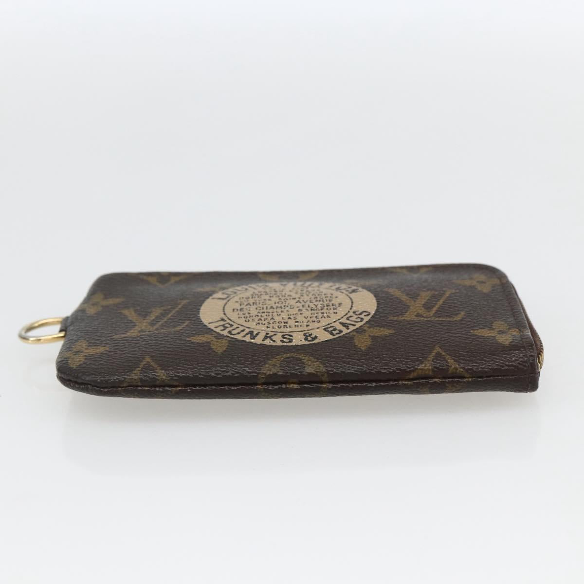 LOUIS VUITTON Monogram T & B Pochette Cle Compris M58025 LV Auth 163105