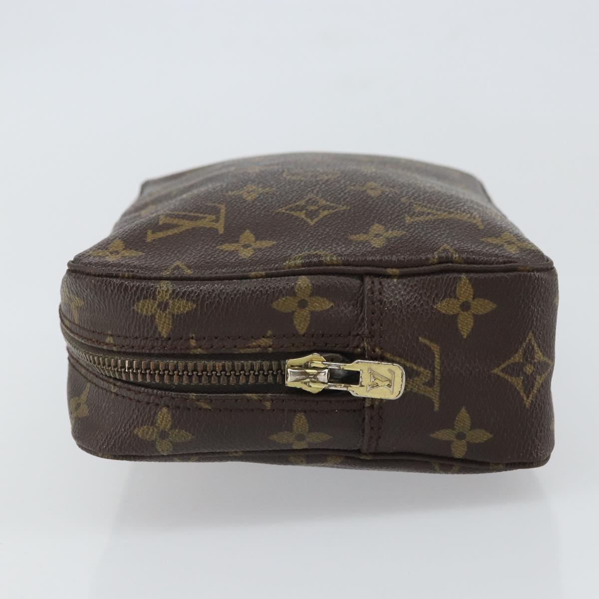 LOUIS VUITTON Monogram Trousse Toilette 23 Clutch Bag M47524 LV Auth 163148