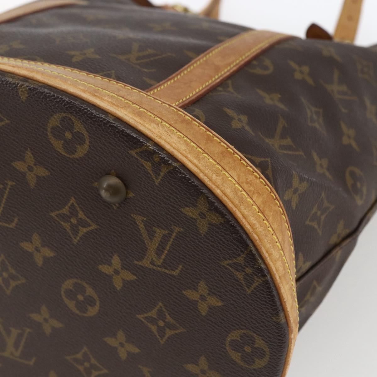 LOUIS VUITTON Monogram Bucket GM Shoulder Bag M42236 LV Auth 163165