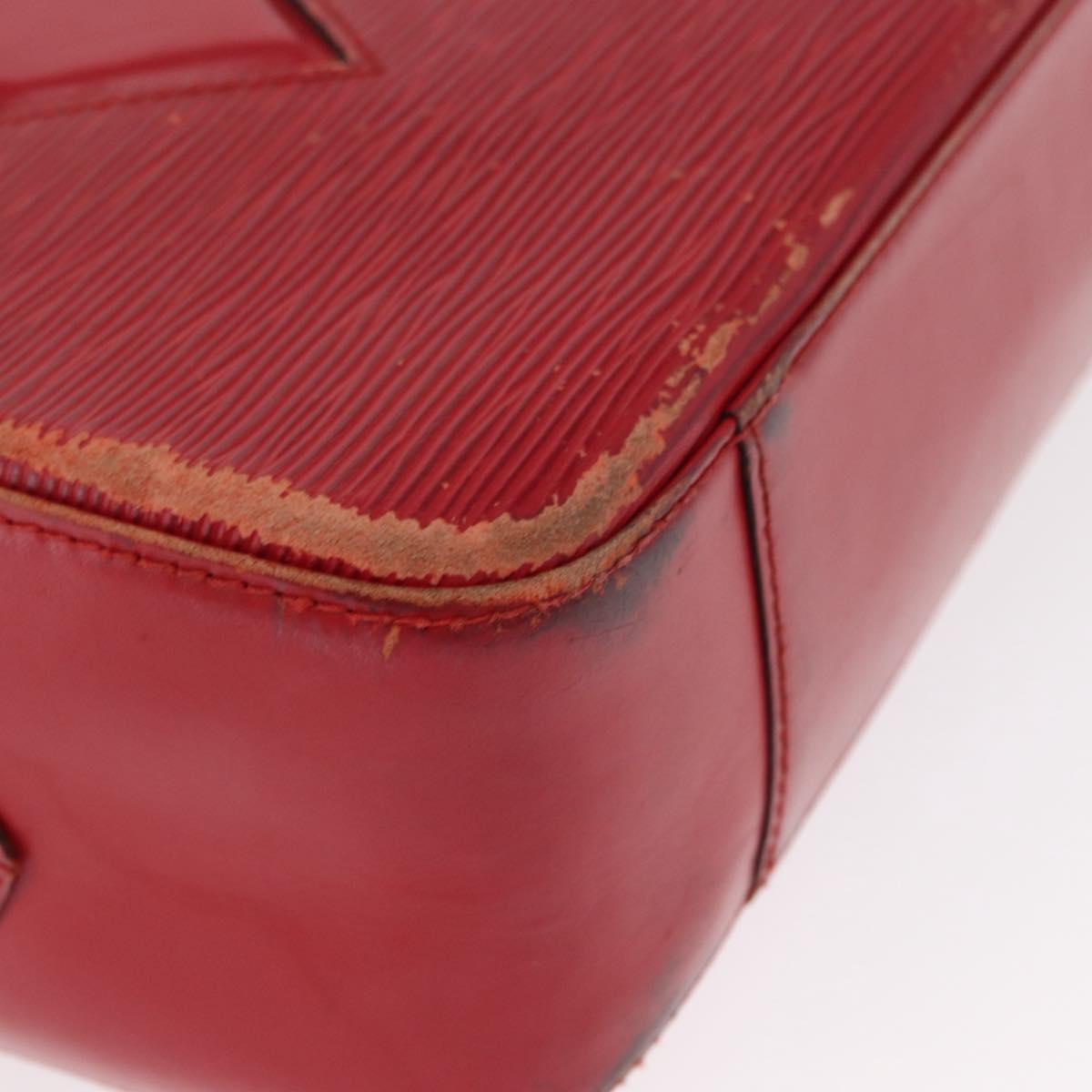 LOUIS VUITTON Epi Vortail Shoulder Bag Red M52437 LV Auth 163167