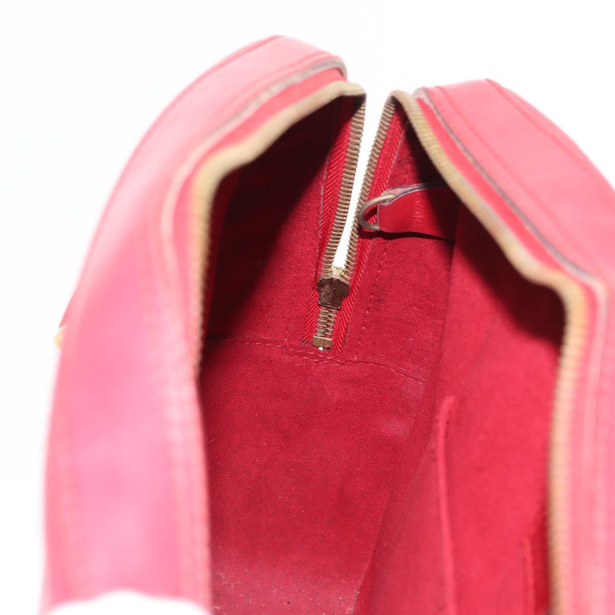LOUIS VUITTON Epi Vortail Shoulder Bag Red M52437 LV Auth 163167