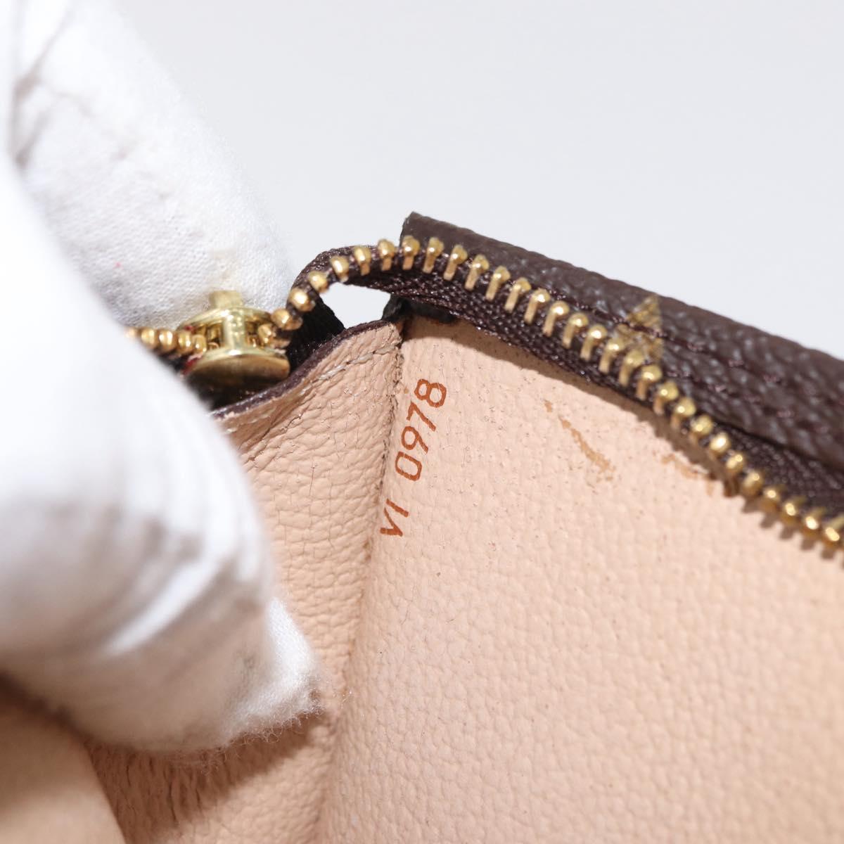 LOUIS VUITTON Monogram Bucket PM Accessory Pouch LV Auth 163199
