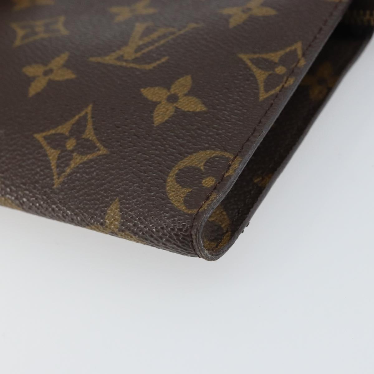 LOUIS VUITTON Monogram Bucket PM Accessory Pouch LV Auth 163208