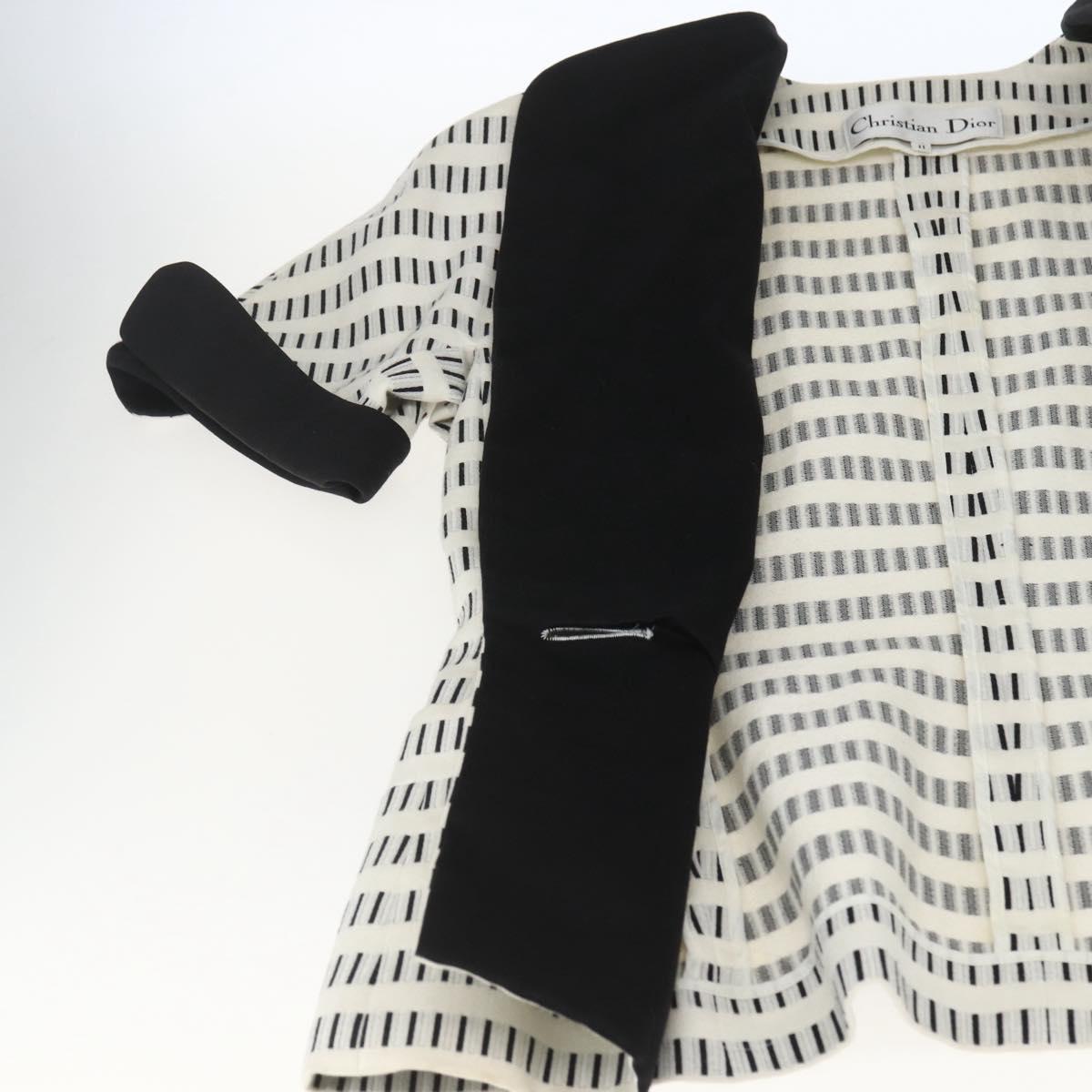 Christian Dior Setup Jacket Cotton White Auth 163219M