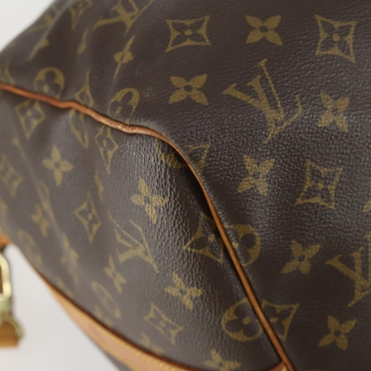 LOUIS VUITTON Monogram Keepall Bandouliere 55 Boston Bag M41414 LV Auth 163242