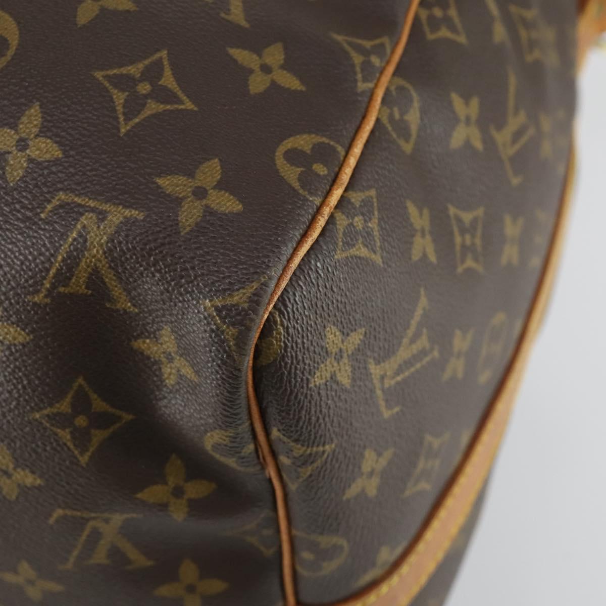 LOUIS VUITTON Monogram Keepall Bandouliere 55 Boston Bag M41414 LV Auth 163242