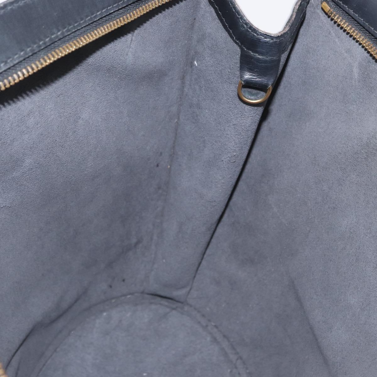 LOUIS VUITTON Epi Saint Jacques Shoulder Bag Black M52262 LV Auth 163244