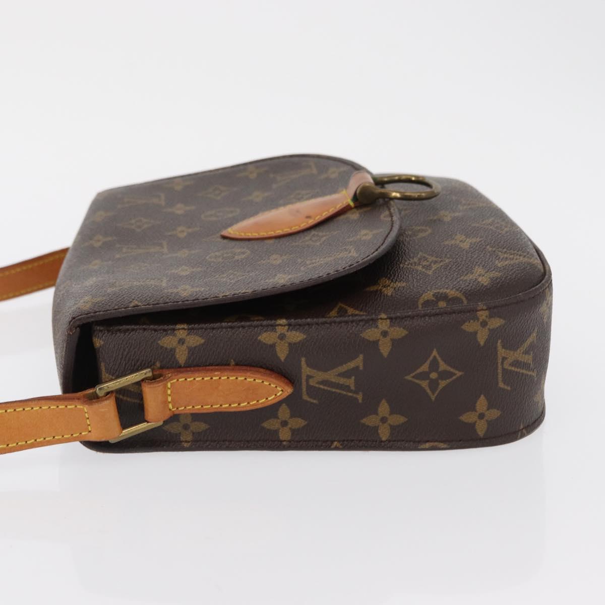 LOUIS VUITTON Monogram Saint Cloud GM Shoulder Bag M51242 LV Auth 163261