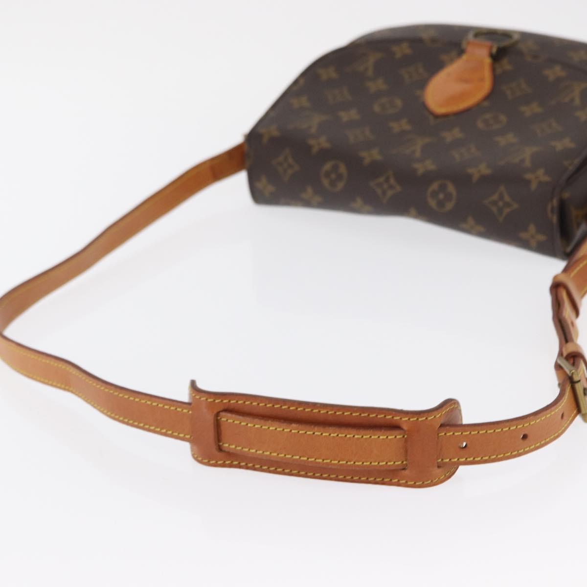 LOUIS VUITTON Monogram Saint Cloud GM Shoulder Bag M51242 LV Auth 163261
