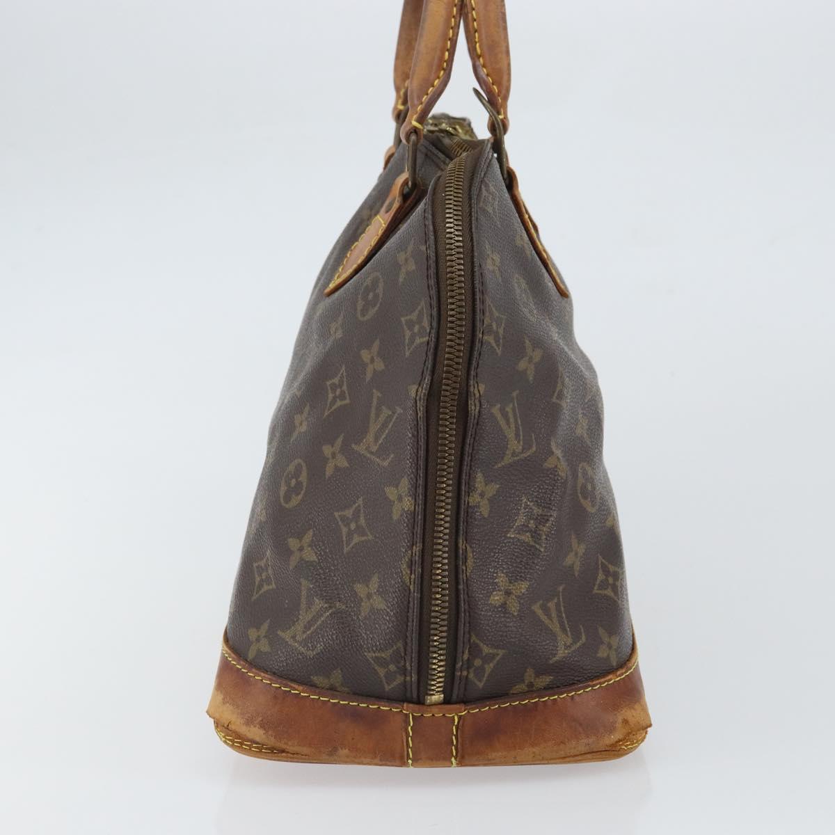 LOUIS VUITTON Monogram Alma Hand Bag M51130 LV Auth 163262