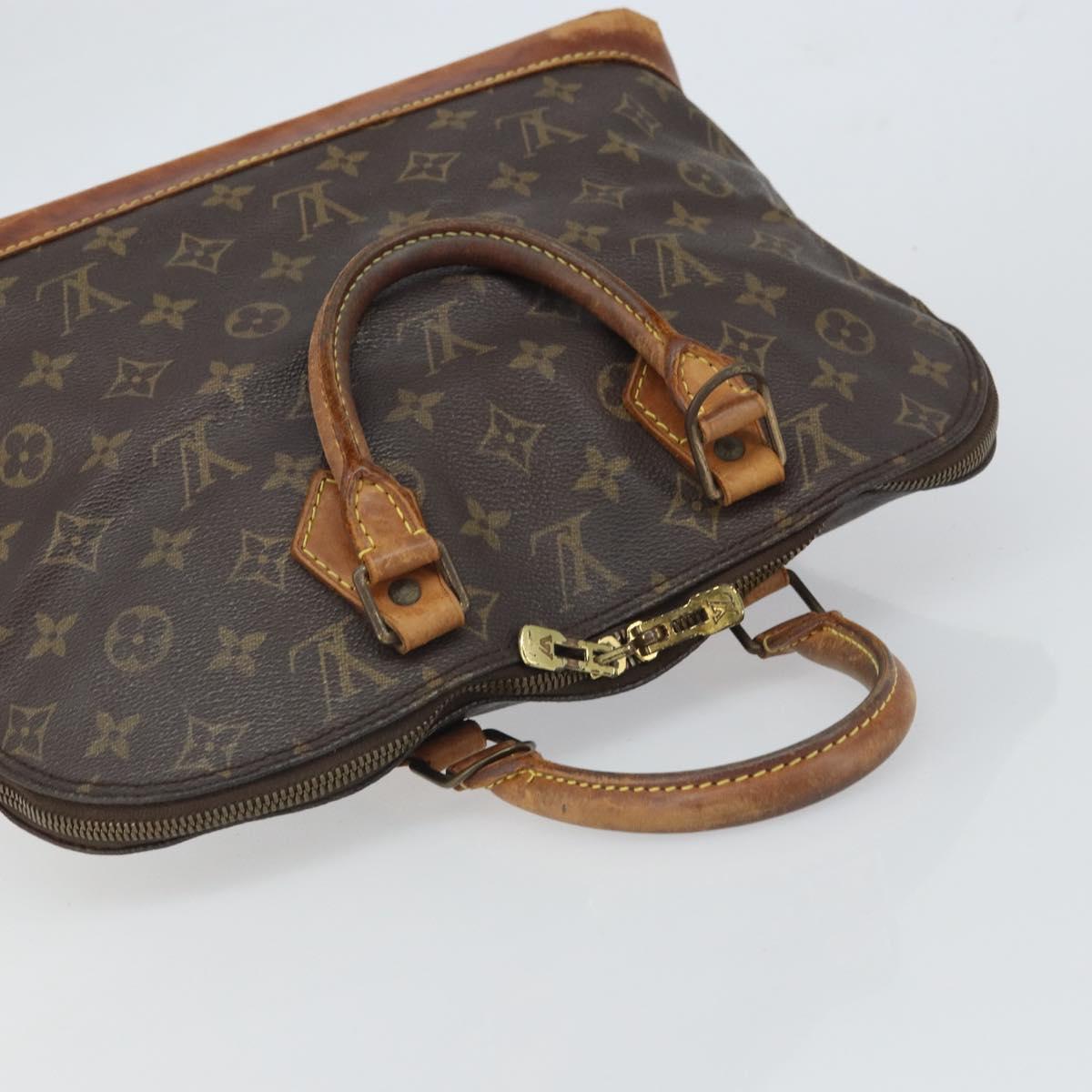 LOUIS VUITTON Monogram Alma Hand Bag M51130 LV Auth 163262