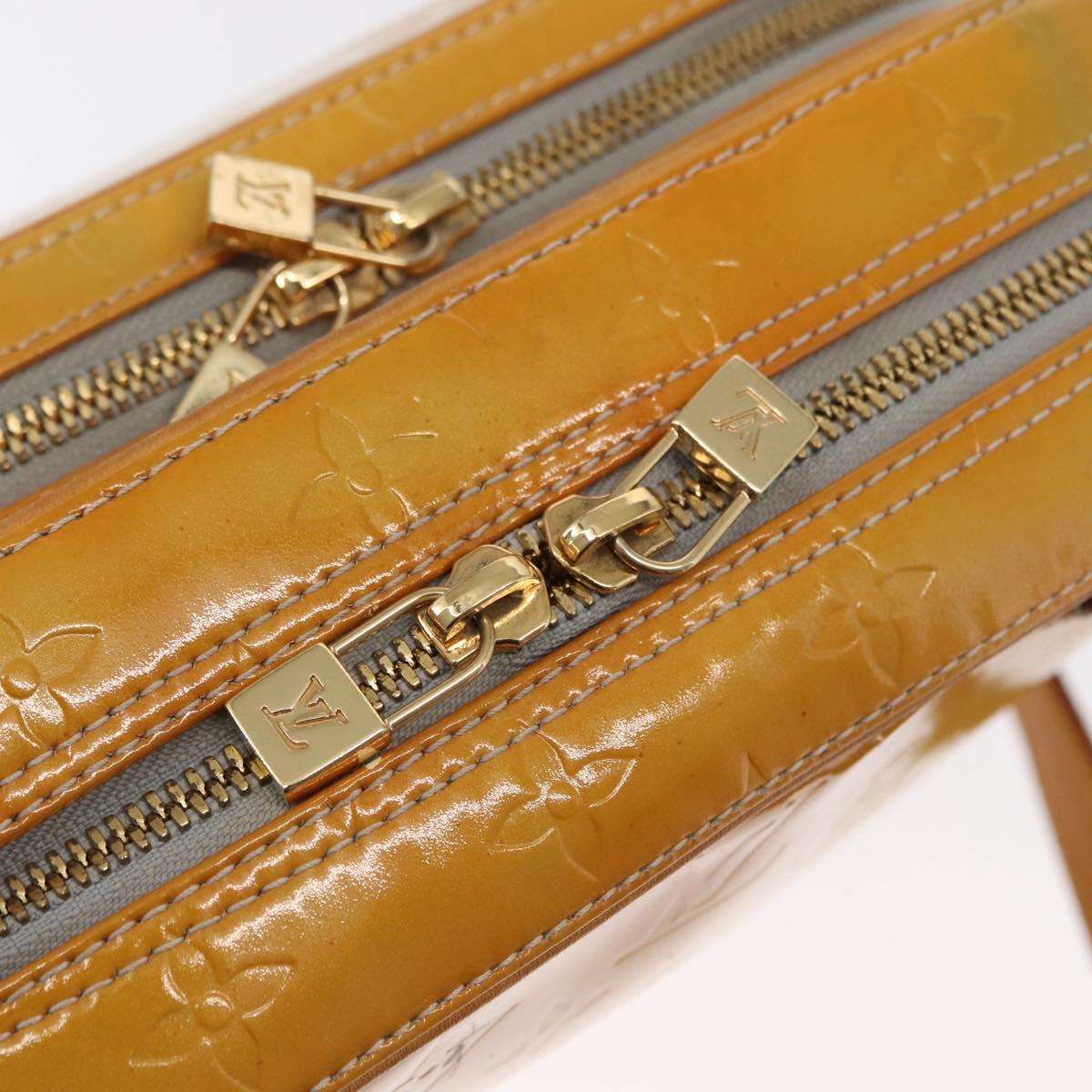 LOUIS VUITTON Monogram Vernis Marley Backpack Gris M91038 LV Auth 163313