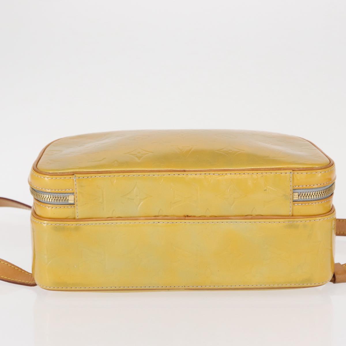 LOUIS VUITTON Monogram Vernis Marley Backpack Gris M91038 LV Auth 163313