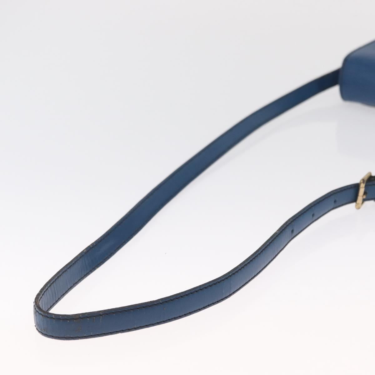 LOUIS VUITTON Epi Saint Cloud PM Shoulder Bag Blue M52195 LV Auth 163319