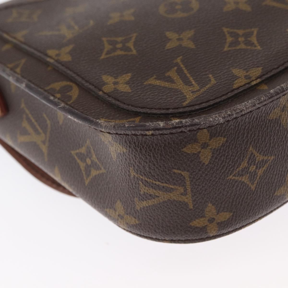 LOUIS VUITTON Monogram Saint Cloud GM Shoulder Bag M51242 LV Auth 163324