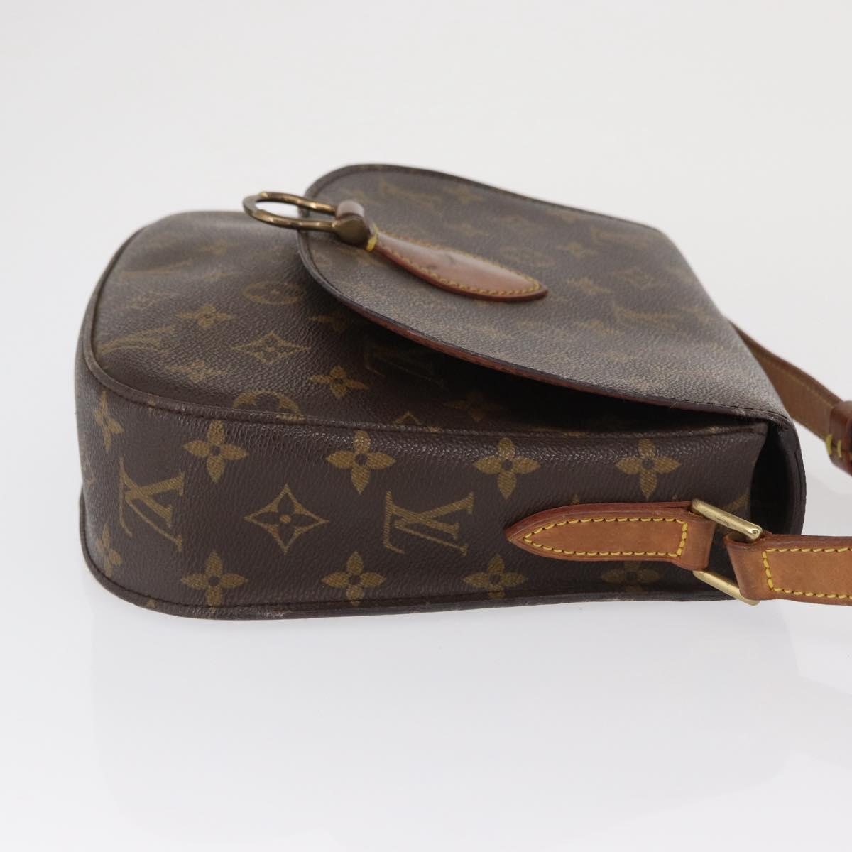 LOUIS VUITTON Monogram Saint Cloud GM Shoulder Bag M51242 LV Auth 163324
