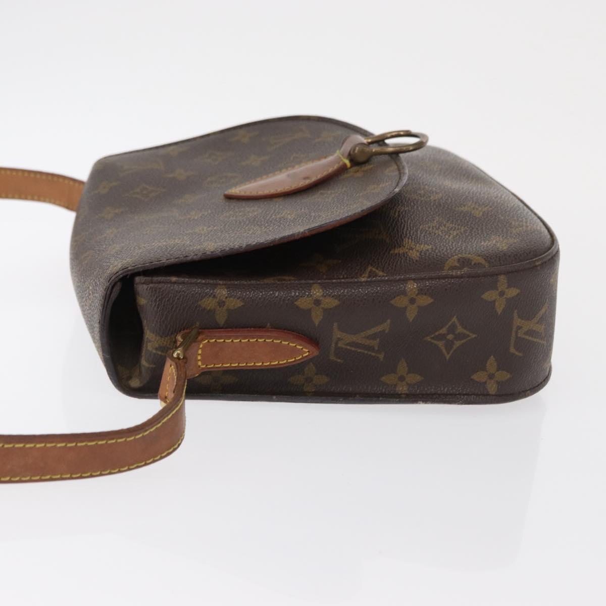 LOUIS VUITTON Monogram Saint Cloud GM Shoulder Bag M51242 LV Auth 163324