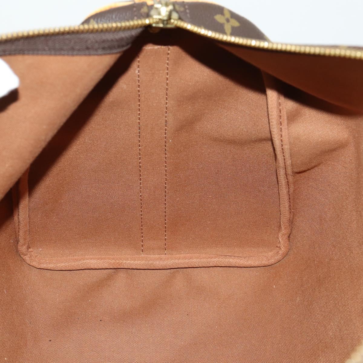 LOUIS VUITTON Monogram Keepall Bandouliere 45 Boston Bag M41418 LV Auth 163337