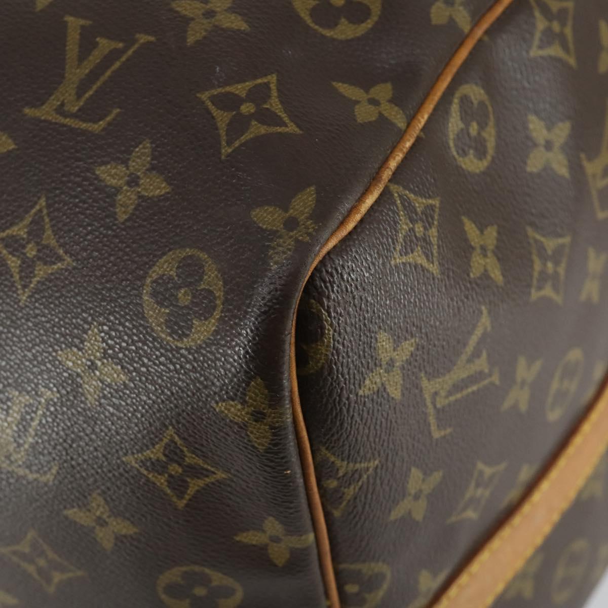 LOUIS VUITTON Monogram Keepall Bandouliere 60 Boston Bag M41412 LV Auth 163338