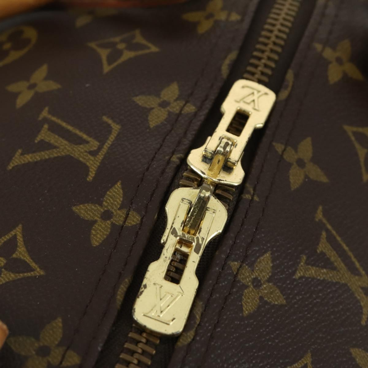 LOUIS VUITTON Monogram Keepall Bandouliere 60 Boston Bag M41412 LV Auth 163338