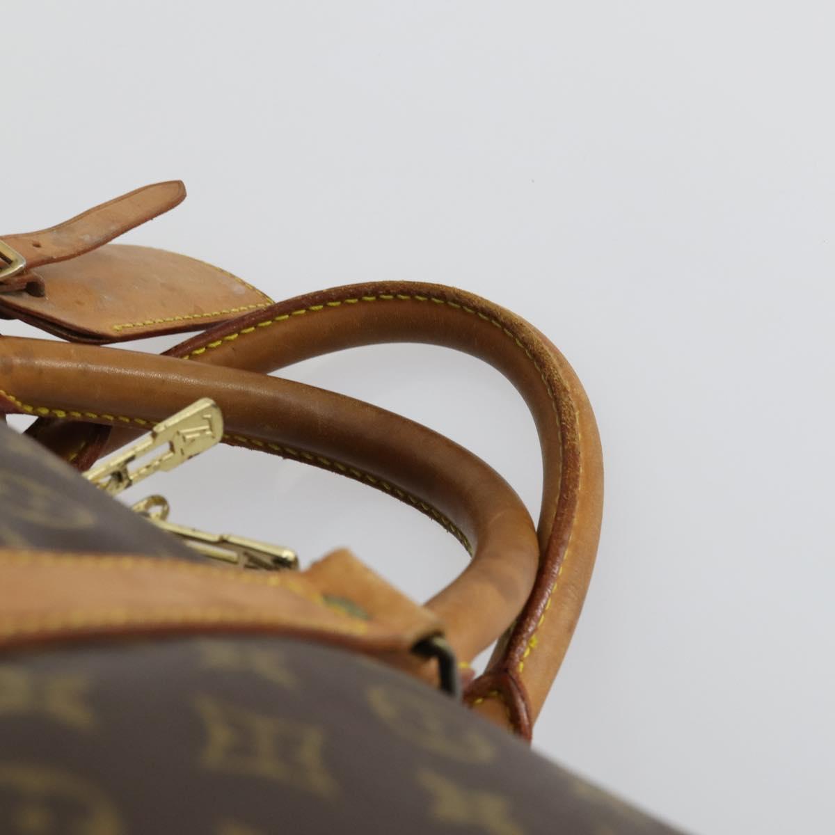 LOUIS VUITTON Monogram Keepall Bandouliere 60 Boston Bag M41412 LV Auth 163338