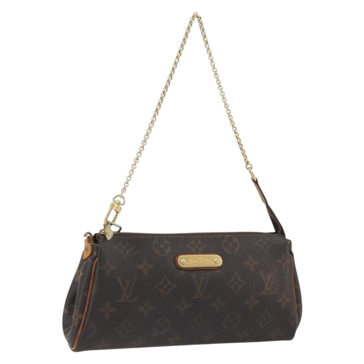 LOUIS VUITTON Monogram Eva Shoulder Bag M95567 LV Auth 163344