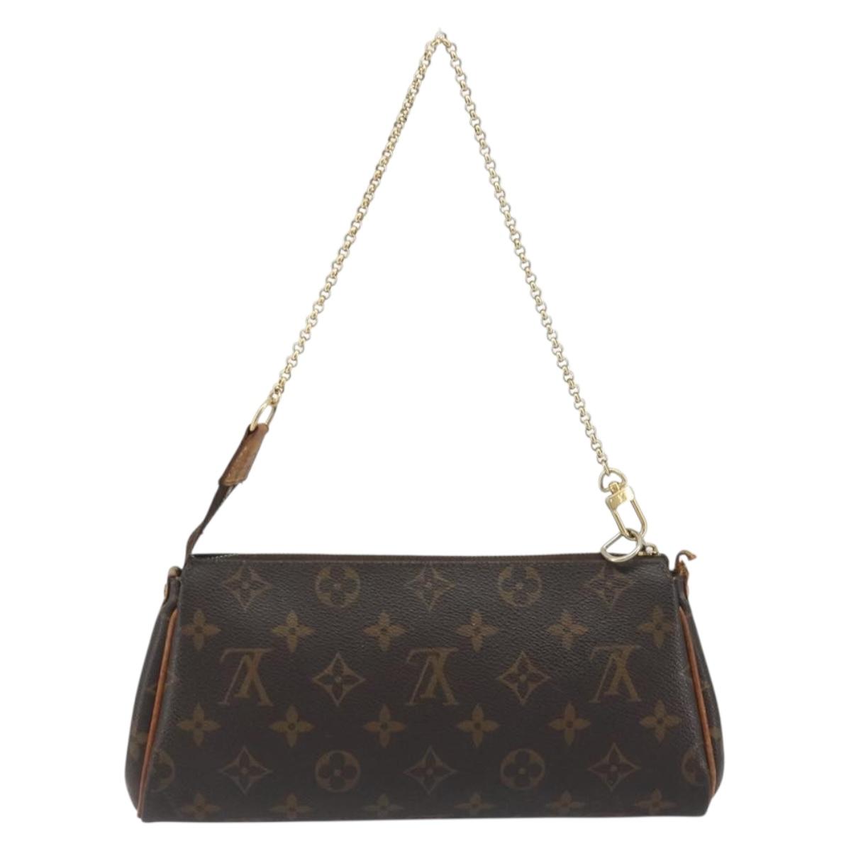 LOUIS VUITTON Monogram Eva Shoulder Bag M95567 LV Auth 163344