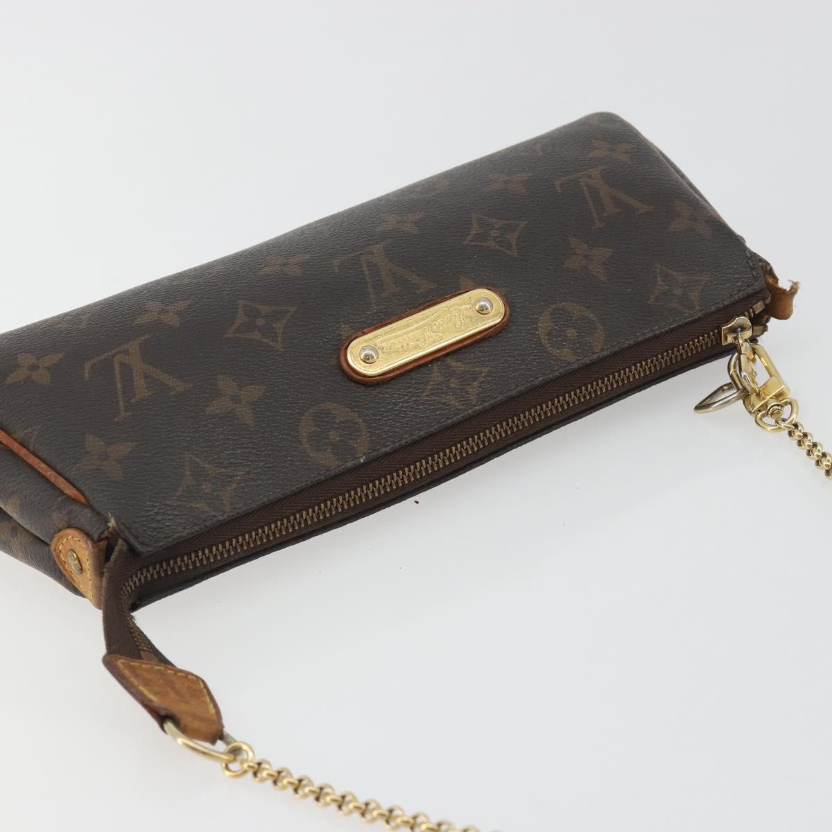 LOUIS VUITTON Monogram Eva Shoulder Bag M95567 LV Auth 163344