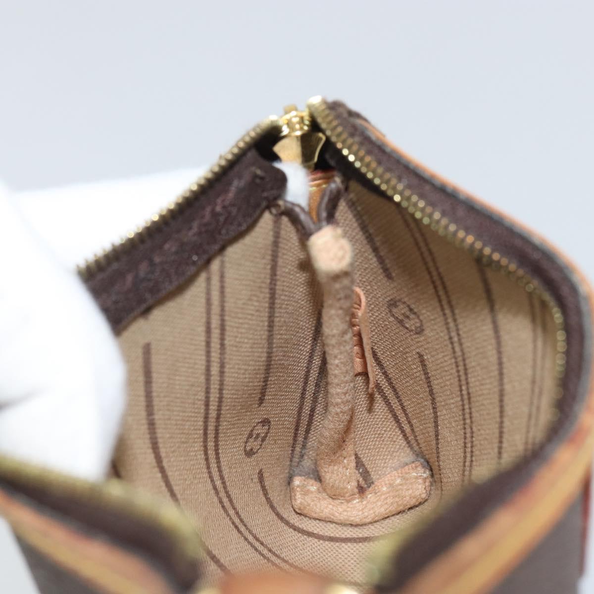 LOUIS VUITTON Monogram Mini Pochette Delight full Pouch M40309 LV Auth 163351