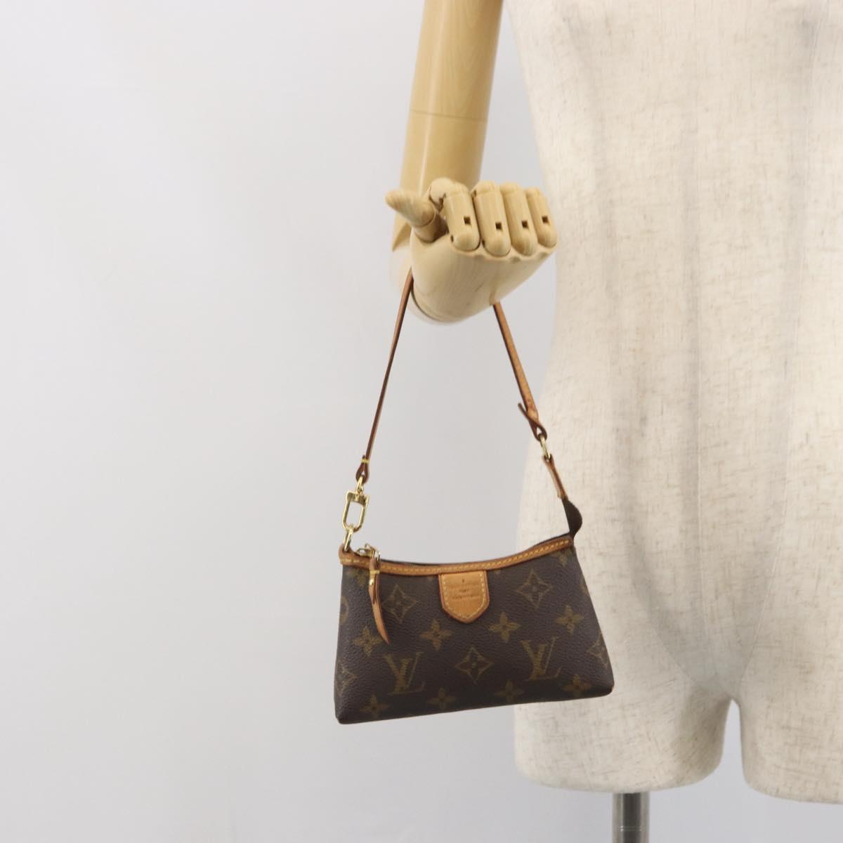 LOUIS VUITTON Monogram Mini Pochette Delight full Pouch M40309 LV Auth 163351