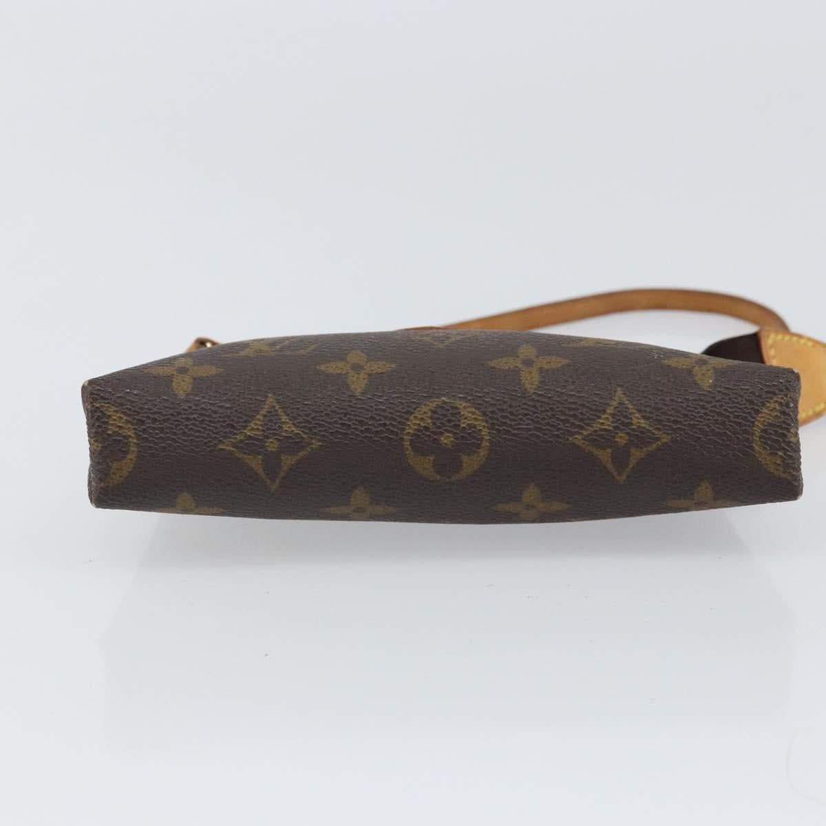 LOUIS VUITTON Monogram Mini Pochette Delight full Pouch M40309 LV Auth 163351