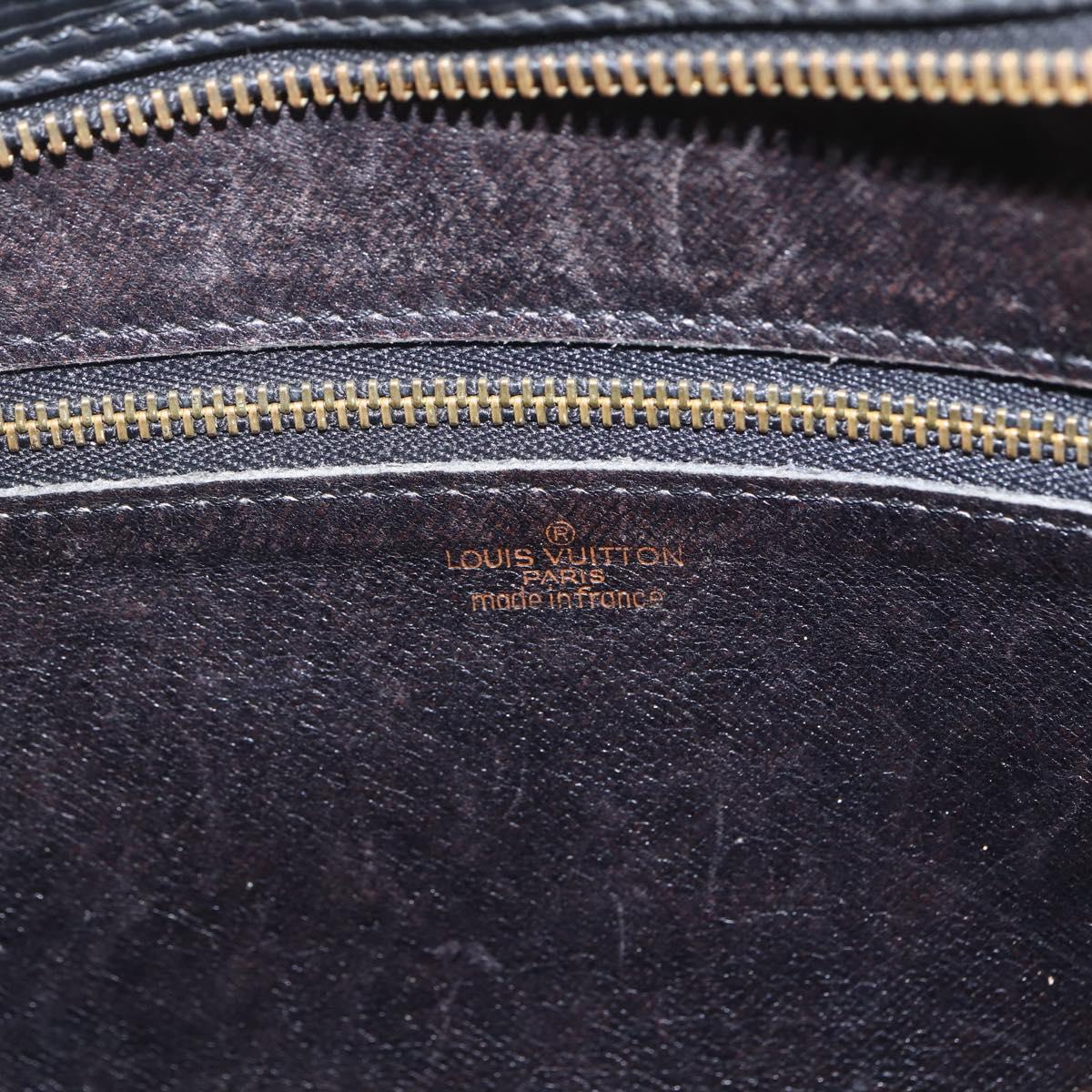 LOUIS VUITTON Epi Trocadero 27 Shoulder Bag Black M52312 LV Auth 163359