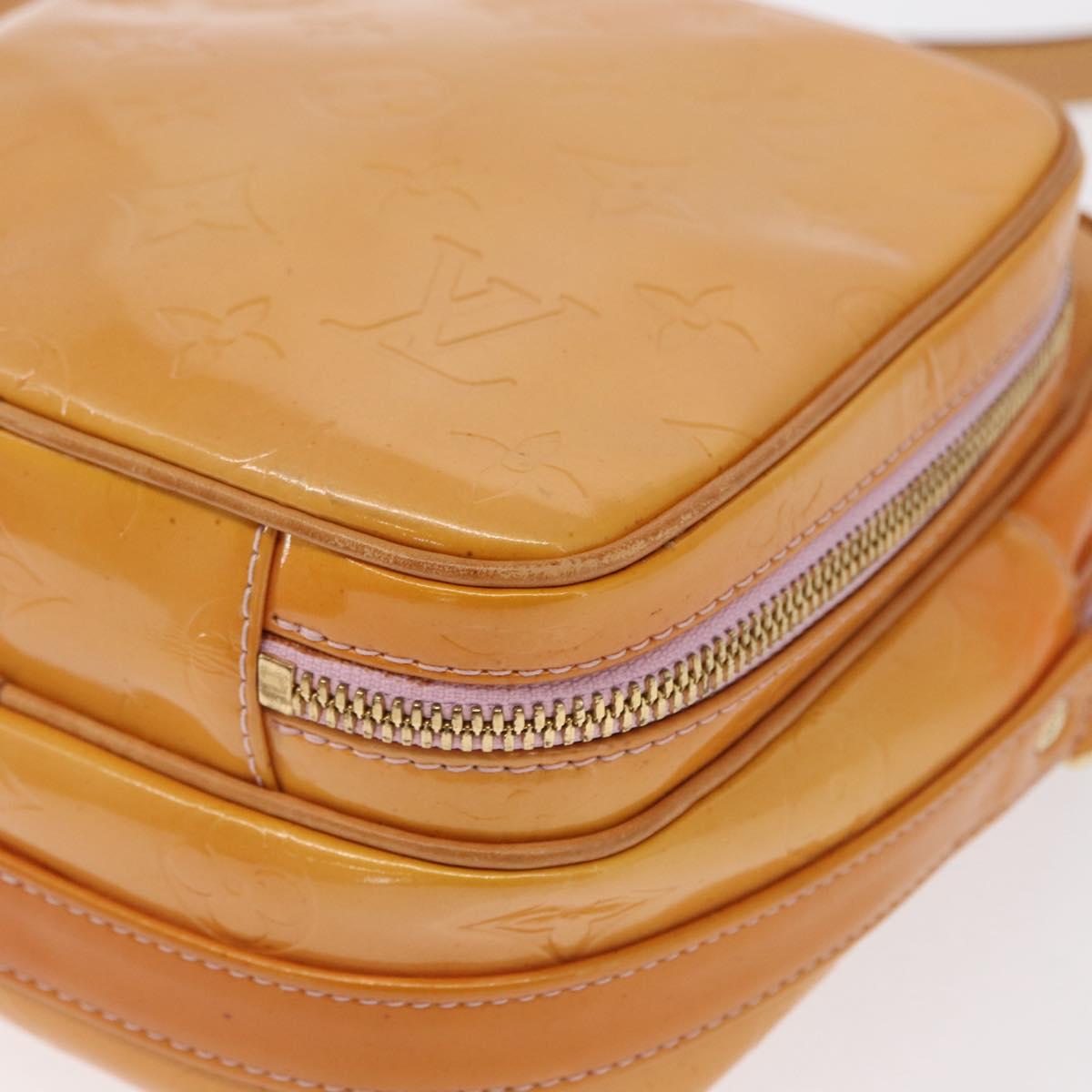LOUIS VUITTON Monogram Vernis Wooster Bag Marshmallow Pink M91037 LV Auth 163360
