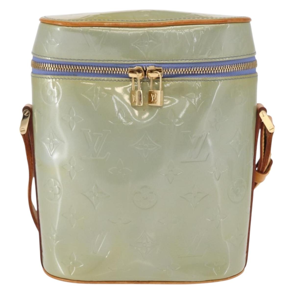 LOUIS VUITTON Monogram Vernis Sullivan Vertical Bag Lavande M91258 Auth 163369