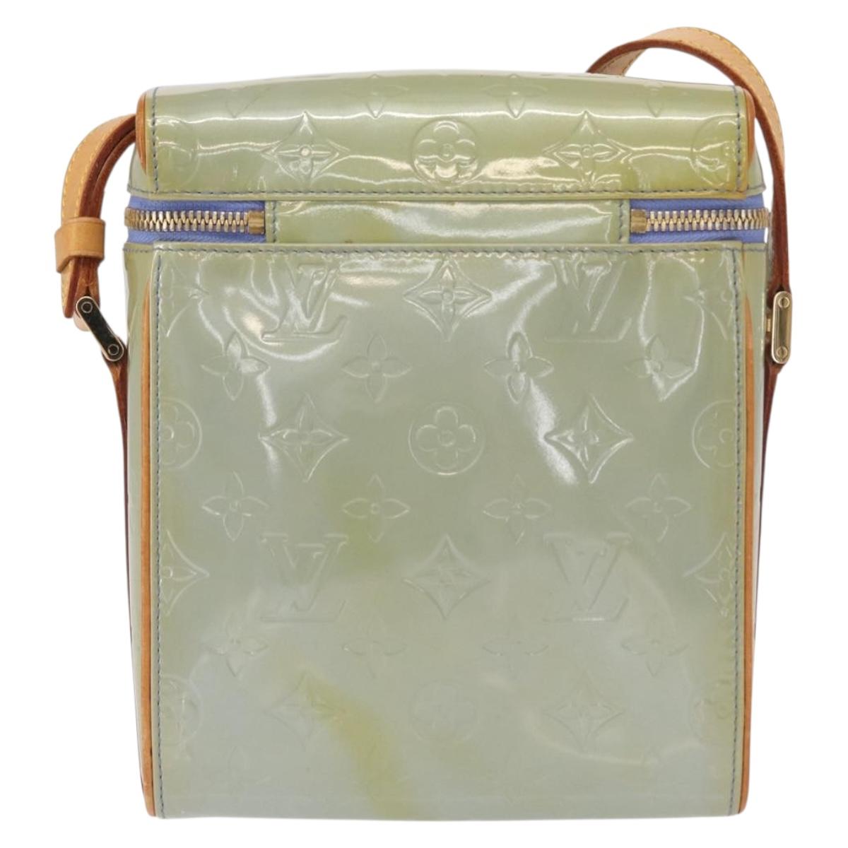 LOUIS VUITTON Monogram Vernis Sullivan Vertical Bag Lavande M91258 Auth 163369