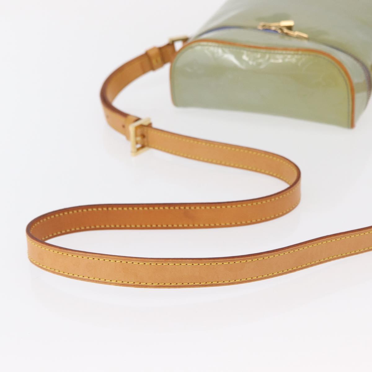 LOUIS VUITTON Monogram Vernis Sullivan Vertical Bag Lavande M91258 Auth 163369