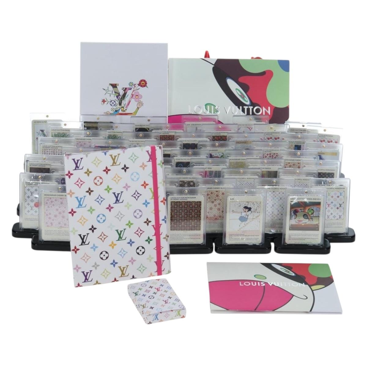LOUIS VUITTON Trading Cards Takashi Murakami Multicolor LV Auth 163373SM