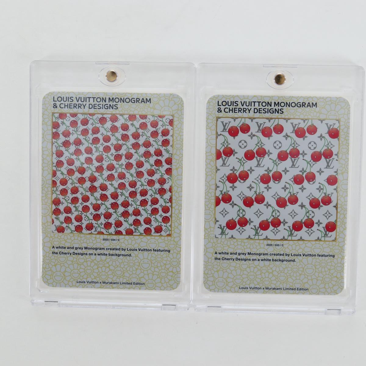 LOUIS VUITTON Trading Cards Takashi Murakami Multicolor LV Auth 163373SM