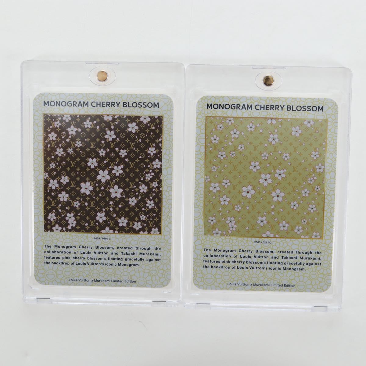 LOUIS VUITTON Trading Cards Takashi Murakami Multicolor LV Auth 163373SM